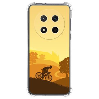 Capa TUMUNDOSMARTPHONE de Silicone à Prova de Choque para Honor Magic 7 Lite 5G com desenhos de design de ciclista - 1