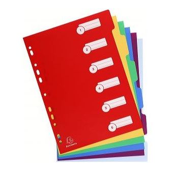 Exacompta 4906E separador Transparente 1 peça(s) - 1