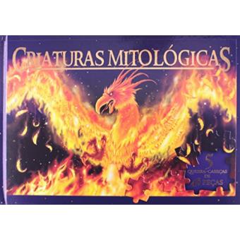 Criaturas Mitologicas. 5 Quebra-Cabeça De 48 Pecas - 1
