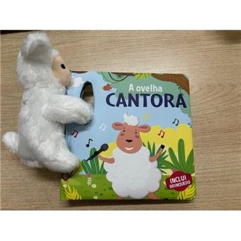 Livro Com Pelucia: A Ovelha Cantora - 1