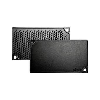 Grelha Reversível de Ferro Fundido Logde | 42 x 24 cm - 1