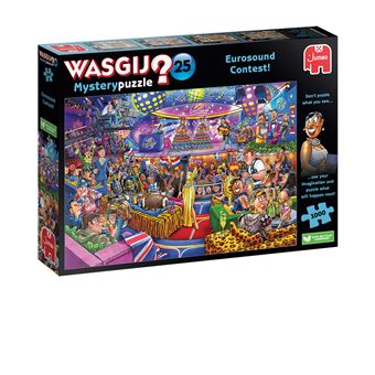 Puzzle Jumbo Wasgij No License Mystery 25 - Eurosound Contest! (1000 Peças) | 1000 Peças - 1
