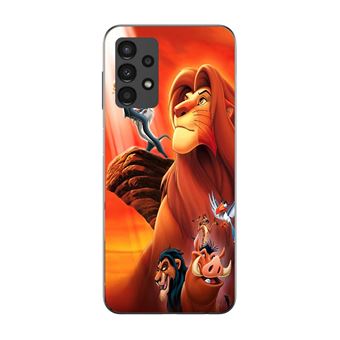 Capa Maniacase para Samsung Galaxy A13 4G | O Rei Leão Filme da Disney Simba Nala Mufasa - 1