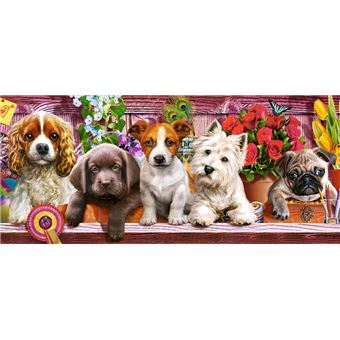 Castorland Puppies on a Shelf 600peça(s)