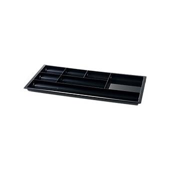 Organizador De Caixa Cep 149/4R Preto Poliestireno 34,4 (A) X 16,8 (P) X 2 (H) Cm - 1