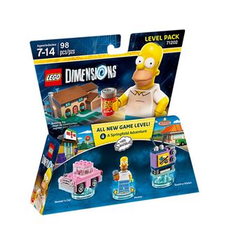 Peça e Acessório para Consola de Jogos Warner Bros Lego: Dimensions - The Simpsons Level Pack - 1