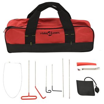 kit de Ferramentas vidaXL | Abertura Portas de Carros Universal | 11 Peças - 1