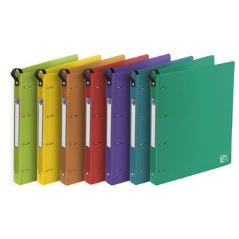 Argola para Capas Oxford 400015022 | Azul, Verde, Azul menta, Laranja, Roxo, Vermelho, Amarelo, Turquesa - 1