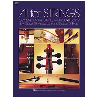 All For Strings Book 2 Violin Partitions Pour Ensemble D'Cole, Ensemble De Cordes, Violon - 1