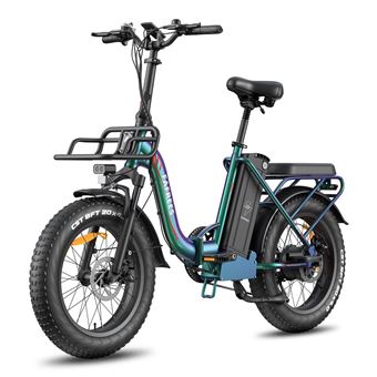 Bicicleta Elétrica FAFREES F20 Max | 500W | 48V30AH | 20" | Travão a disco mecânico | Aurora Verde - 1