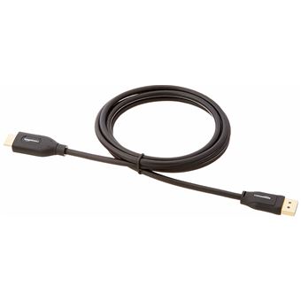 AmazonBasics HL-007263 cabo DisplayPort 1,8 m HDMI Preto - 1