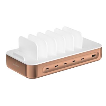 Carregador de Dispositivos Móveis 4smarts 541280 | Cor do cobre, Branco - 1