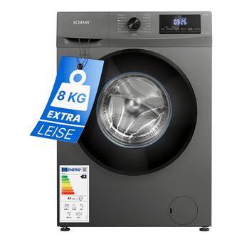 Máquina de Lavar Roupa Bomann WA 7185 | 8 Kg | 1400 RPM | A | Preto - 1
