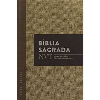 Bíblia Sagrada Nvt - Letra Grande. Capa Juta - 1