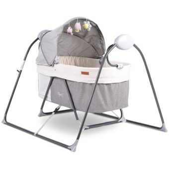 Berço Elétrico Cangaroo Aliya | Cinzento - 1