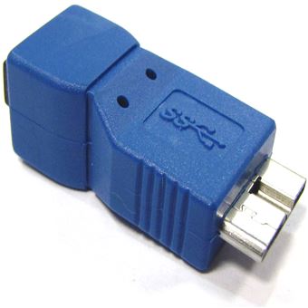 Adaptador BeMatik USB 3.0 para USB 2.0 Micro USB Macho para B Mini USB B Fémea - 1