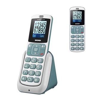 Telefone para Idosos Brondi Amico Home | Prateado - 1