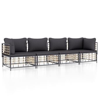 Sofá de Varanda VidaXL 3186699 | Antracite - 1