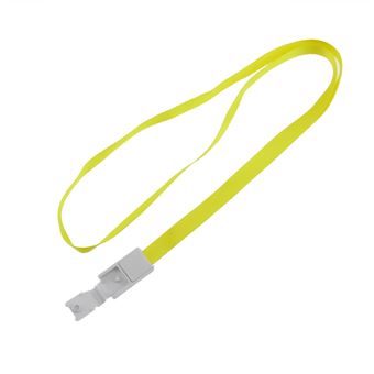Fita PrimeMatik para Pendurar Cartão ao Pescoço Amarelo - 1