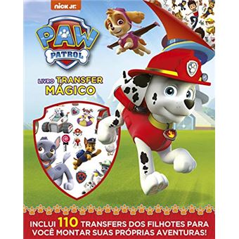 Patrulha Canina - Livro Transfer Mágico - 1
