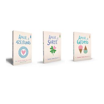 Amor & Gelato, Amor & Azeitona, Amor & Sorte Kit 3 Volumes - 1