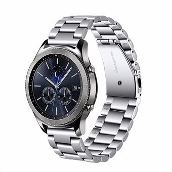 Pulseira de Metal Magunivers para Samsung Galaxy Gear S2 Sport/Galaxy Watch Active 2 - Prateado - 1