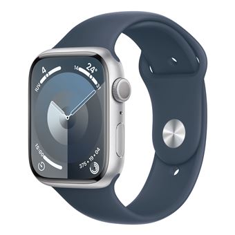 Smartwatch Apple Watch Series 9 | 45 mm | Azul, Prateado - 1