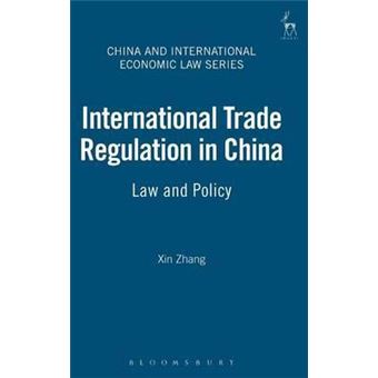 International Trade Regulation in China : Law and Policy - 1