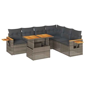 Conjunto de Mobiliário de Exterior VidaXL 3273538 - 1