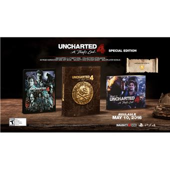 Videojogo Sony Uncharted 4: A Thief's End Special Edition - 1