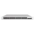 comutador de rede Cisco MS210-48LP-HW Gerido L3 Gigabit Ethernet (10/100/1000) Prateado 1U Apoio Power over Ethernet (PoE)