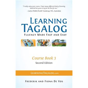 Learning Tagalog Fluency Made Fast And Easy Course Book part Of book Set Color +Free Audio Download - 1