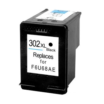 Tinteiro Printflow F6U68AE Compatível HP 302xl - Preto - 1