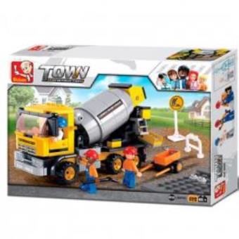 Jogo de Construção Betoneira Sluban 296 Peças - 1