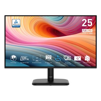 Monitor MSI PRO MP251LDE E2 | LED | FHD | 4 ms | 120 Hz | 24.5" | E - 1
