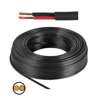 Cabo Coluna Div 2X1.50Mm Preto Redondo - 1