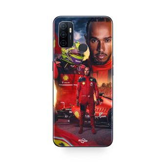 Capa Maniacase para Oppo A32 | Lewis Hamilton Scuderia Ferrari F1 oficial - 1