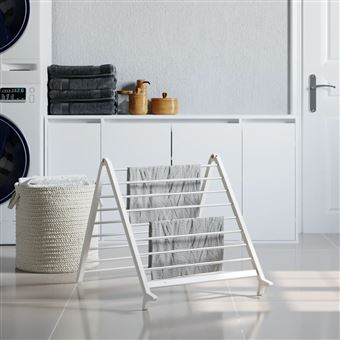 Estendal para banheira extensível vidaXL | 53-90 cm | alumínio - 1