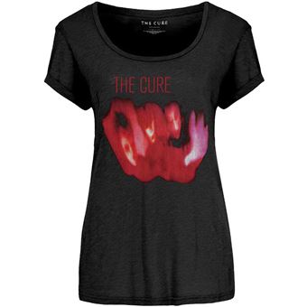 T-shirt Rock Off THE CURE | Pornography | Preto | XL | Corte de Senhora - 1