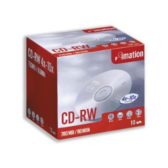 Imation CD-RW 4x-10x 700MB (10) - 1