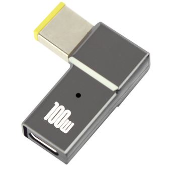 Adaptador de carregamento Avizar USB-C 100W para Lenovo com ficha quadrada - 1
