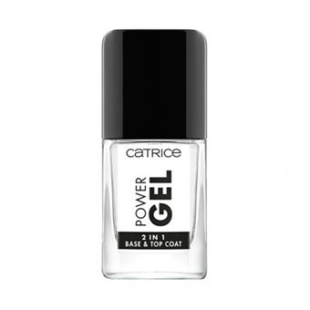 Verniz de Unhas Power Gel 2 in 1 Base and Top Coat Catrice | 10,5 ml - 1