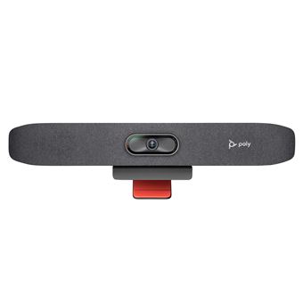 Sistema de Videoconferência HP Poly Studio R30 USB Video Bar and BT Remote with HP USB-C Dock G5 (ABB) | Preto - 1