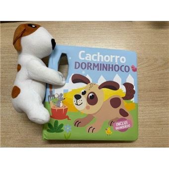 Livro Com Pelucia: Cachorro Dorminhoco - 1
