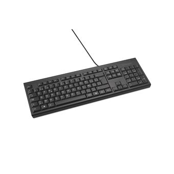 Teclado com Fios Kensington KB100 EQ | Idioma: Belga | Preto - 1