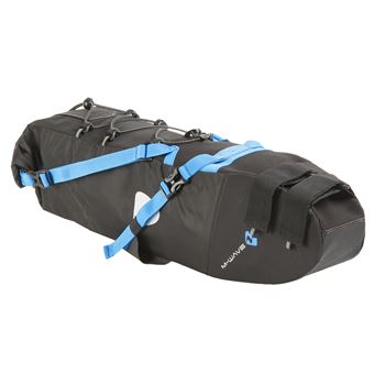 Saco & cesta de bicicleta M-Wave Rough Ride Saddle L | Preto - 1