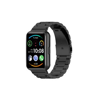 Bracelete de Aço + Ferramenta Gift4Me para Huawei Watch Fit 2 Active - Preto - 1