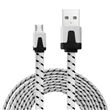 Cabo USB Avizar para Micro-USB Antinós 2.1A Branco - Remax 3 Metros