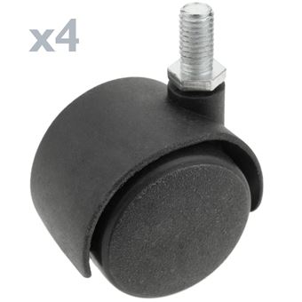 Pack de 4 Rodas PrimeMatik de Nylon sem Travão 40mm M10 - 1