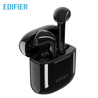 Auriculares Bluetooth 5.0 EDIFIER LolliPods | Wireless | APTX | LDS | CVC8.0 | IPX4 | 24H - Preto - 1